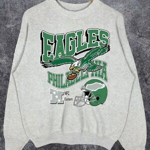 Philadelphia Football Sweatshirt, Retro NFL Unisex Shirt, Trendy Oversized